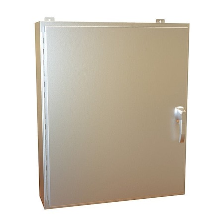 Hammond Handle Electrical Enclosure, 36 in H, 8 in D, 30 in W, 12, 13, 3R, 4, 4X, Stainless Steel HW36308SSHK