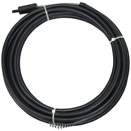 Prosource Power Drain Snake, 1/4 in Dia Cable, 25 ft L Cable DC00001-25
