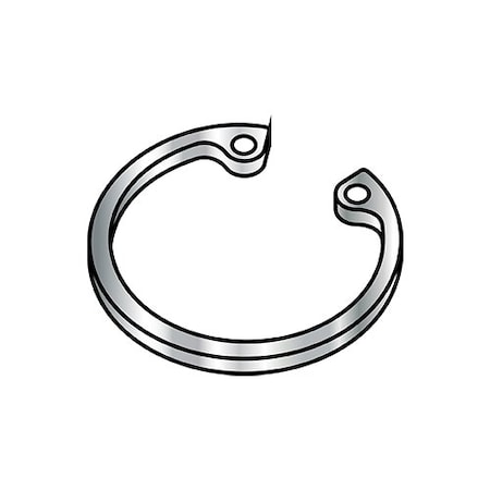 Zoro Select 1.562 Internal Retaining Ring Stainless Steel, 100Pk 156RISS