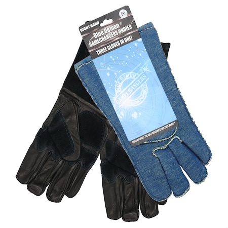 Blue Demon Gamechangers Undies Kagan liner and 2 leather MIG sleeves, Right Hand size X-Large BDWG-GAMECHANGERS-UNDIES-RH-XL