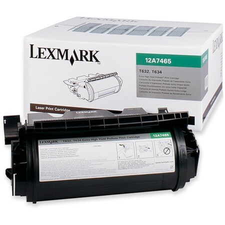Royal Toner Toner For T630 XHY, 32K Pages 12A7465