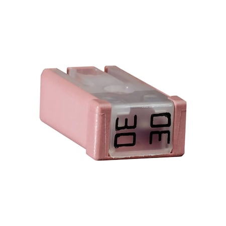 Auveco Mcase Slotted 30 Amp Fuse, 3PK 22812