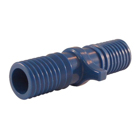 Blue Twisters 0.75 in. Insert x 0.75 in. Dia. Insert Polypropylene Coupling, Blue 4814901