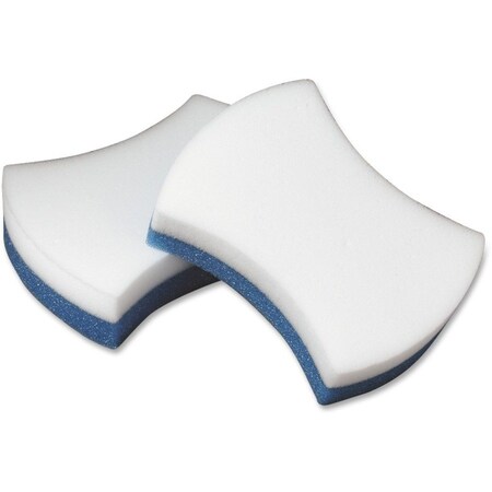 Scotch-Brite Professional Easy Erasing Pad 4004, 2 4/5 x 4 1/2 x 1 1/5, Blue/White, PK12 4004CC