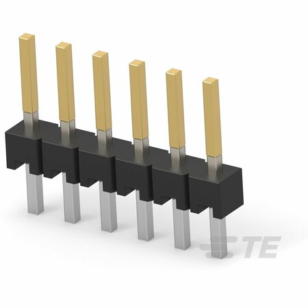 Te Connectivity 06 MODII HDR SRST B/A .100CL 5-146281-6