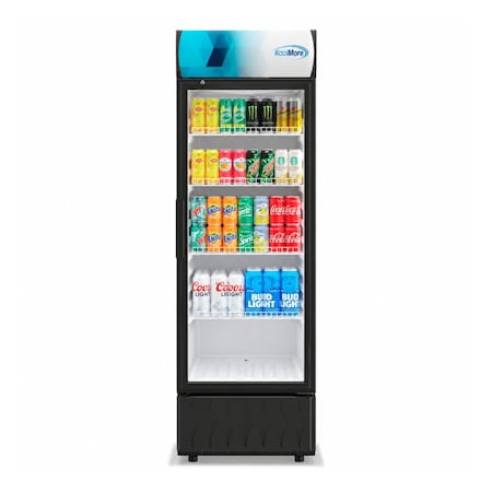 Koolmore Commercial 1 Glass Door Display Upright Beverage Refrigerator Cooler Merchandiser MDR-9CP
