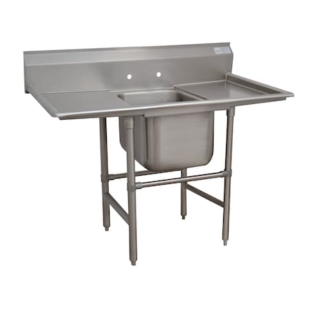 Advance Tabco Regaline Sink 1-compartment with left & right-hand drainboards 94-21-20-24RL