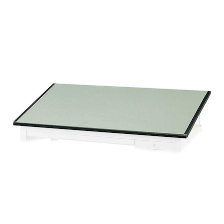 Safco Drafting Table Top , 72" W 1" H, Green Tabletop 3953