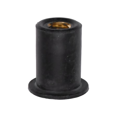 Auveco Rubber Nut #10-32 Threads500 Head Diameter, 25PK 13007