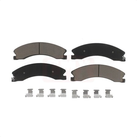Cmx Ceramic Disc Brake Pads For Chevrolet Silverado 2500 HD GMC Sierra 3500 Express Nissan XD CMX-D1411