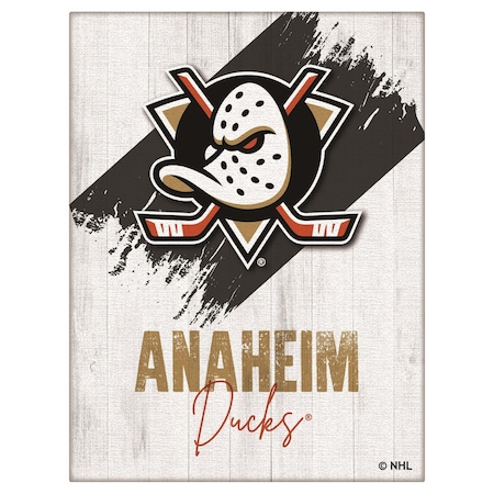 Holland Bar Stool Co Anaheim Ducks 24 in. x 32 in. Canvas Wall Art LCnvs