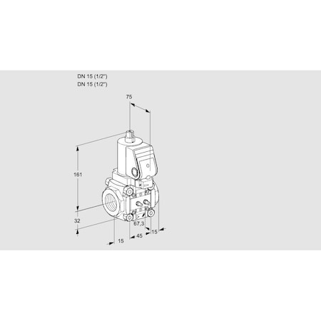 Honeywell Kromschroder VAS 1T15N/NQSR KS88032031