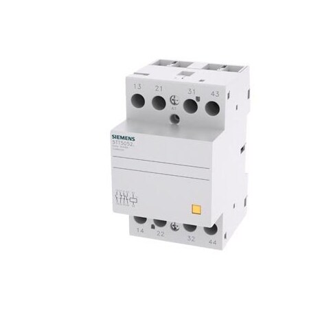 Siemens INSTA contactor with 2 NO contact and 2 NC contacts Contact for 230 V AC 400V 5TT5852-0