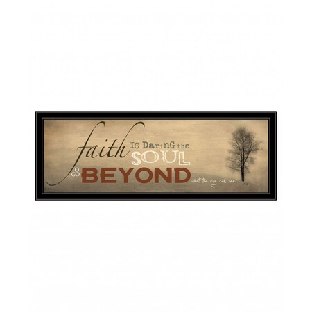 Homeroots Sepia Tree Black Framed Print Wall Art 407757