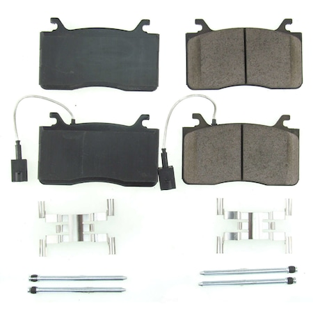 Powerstop Power Stop - Front Z17 Low-Dust Ceramic Brake Pads with Hardware 17-2052