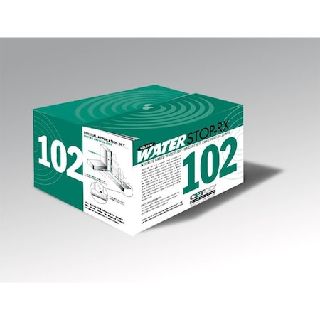 Cetco Volclay Waterstop-RX 102 Bentonite Waterstop 3/8" x 3/4" x 33'4", 200' Carton RX102
