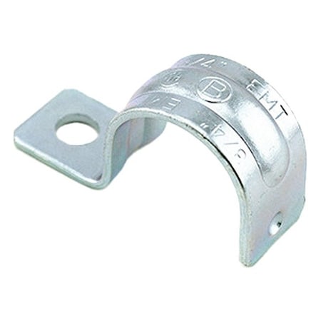 Bridgeport Pipe Strap Steel, Zinc Plated, Gray 921-S
