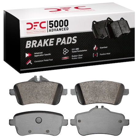 Dfc 5000 Advanced, Disc Brake Pad Set, 1551-1630-00