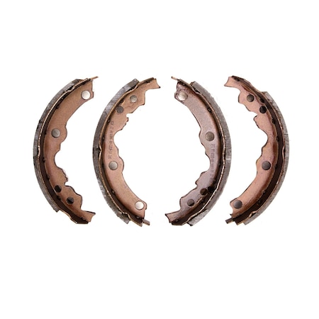 Dfc True Arc Parking Brake Shoes, Drum Brake Shoe Set,  1901-0522-00