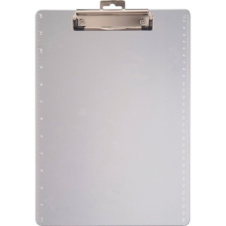 Oic Transparent Plastic Clipboard, No Color OIC83016
