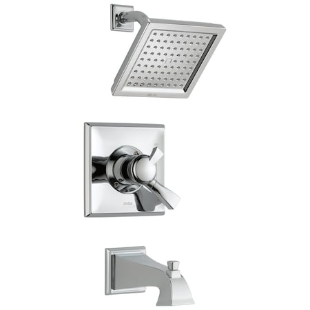 Delta Dryden Monitor 17 Series Tub & Shower Trim In Chrome T17451-WE