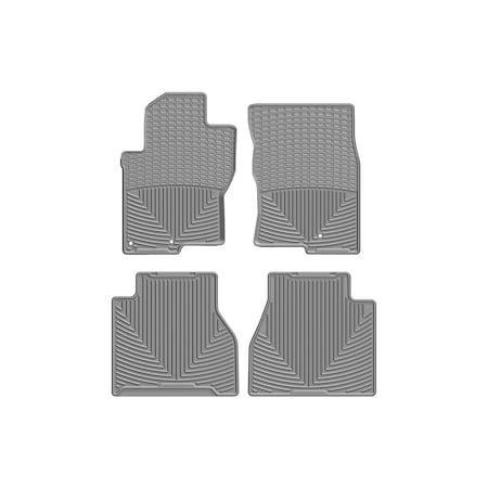 Weathertech Grey, Front and Rear All Weather Floor Mats W458GR-W504GR