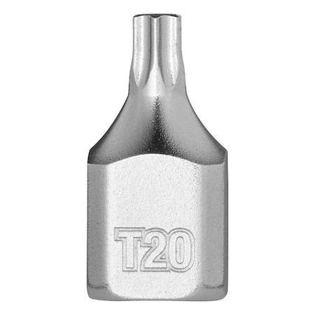 Milwaukee Tool Bit Socket, 1/4" Drive, Chrome, S2 Steel 45-34-1107