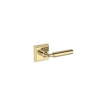 Baldwin Residential Door Levers Passage Right Hand Non-Lacquered Brass PSLACSSR031