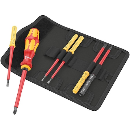 Wera Kraftform Kompakt VDE 7 Universal 2 Tool finder, 7 pieces 5006601001