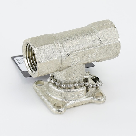 Belimo Valve, 1/2in, 2 Way, Chrome Plated, 1.2 CV B210B