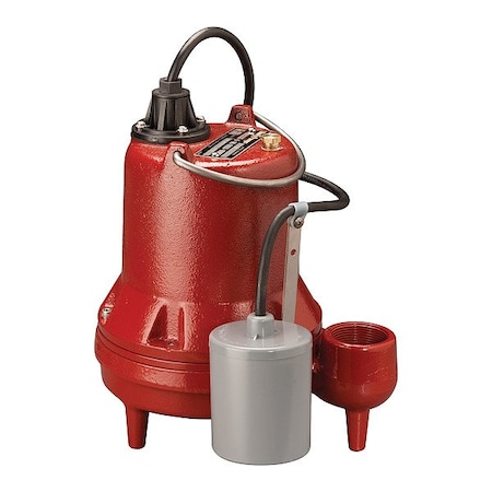 Liberty Pumps EffluentPump, 10ft, 10.5A, 0.5hp, 115VAC FL31M