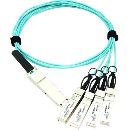 Axiom 100GBASE-AOC QSFP28 TO 4 SFP28 ACTIVE OPTICAL CABLE FOR JUNIPER 3 JNP-100G-AOCBO-3M-AX