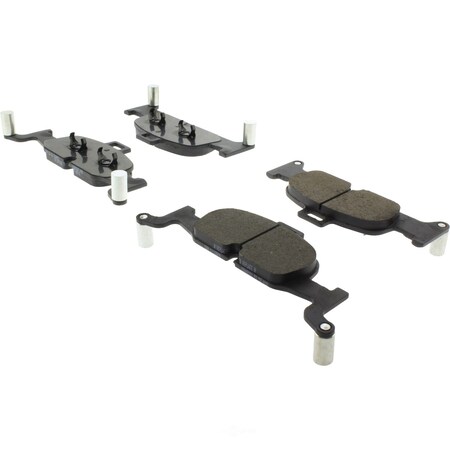 Centric Parts Centric Posi-Quiet Ceramic Disc Brake Pad w/Shims-Preferred 105.1897
