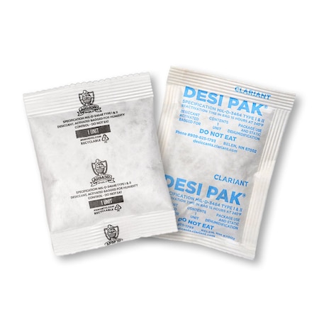 Armor Shield Desiccant, 4in. L, 3in. W, Tyvek, PK300 D1UCT