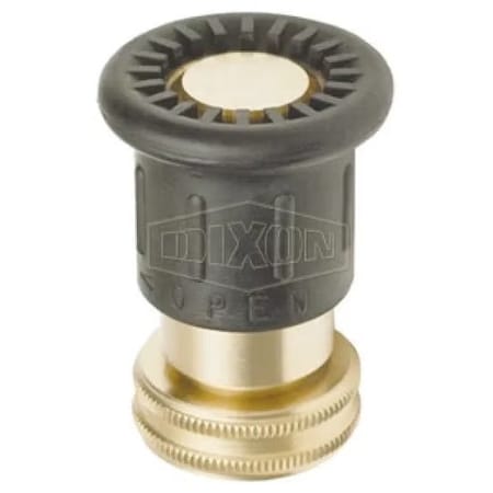 Dixon High Pressure Fog Nozzle, 1-1/2 in Inlet, Brass Body HPFN150