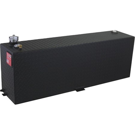 Rds Aluminum 71212PC 60 gal Vertical Rectangular Transfer Fuel Tank, Black RDS-71212PC