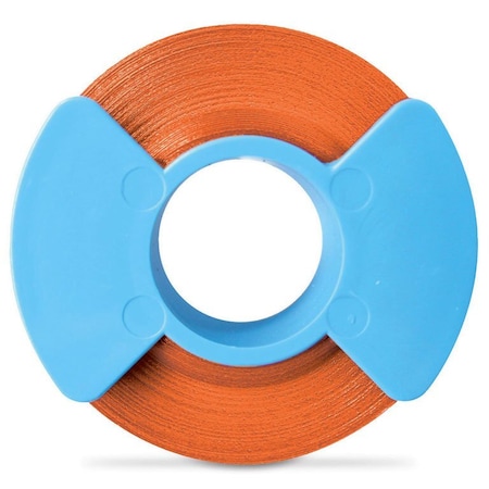 Generic Instrument ID Tape Roll, Orange, 1/4"x300" MDST0107B