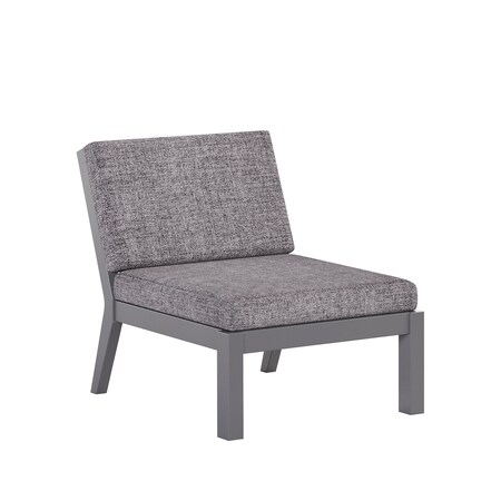 Polybird BREEZE DEEP SEAT SECTIONAL PIECE CORNER UNIT CHARCOAL POLYBIRD P104-CH-CASL