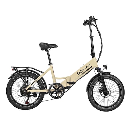 Gopowerbike GoPlus Folding Electric Bike, Sand BK49SND