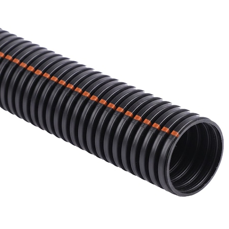 Kable Kontrol UV Rated Split Loom Tubing - 3/4in ID - 10ft Length - Black WLUV-034-10