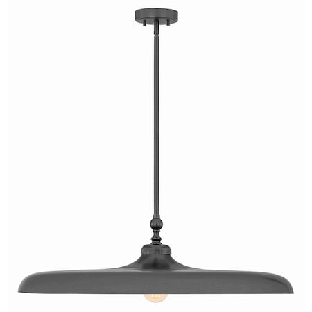 Z-Lite Camden Modern Bronze 1 Light Pendant 2308P32-MBZ