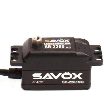 Savox Black Edition Low Profile Brushless Digital Servo SAVSB2263MG-BE