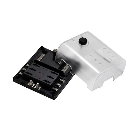 Optifuse Fuse Block for Regular Blade - LED/Ground, 6P BLR-I-906-G