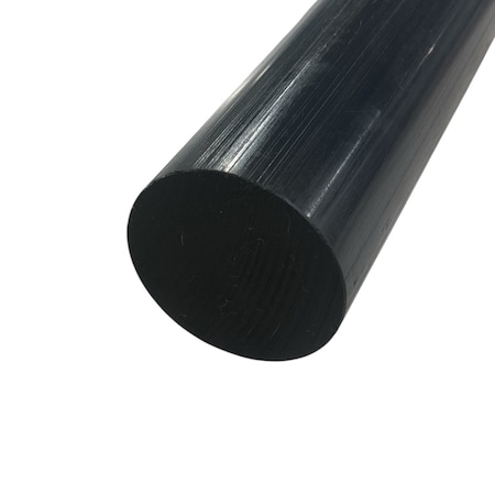 Online Metal Supply 7.500 (7-1/2 inch) x 12 inches, Cast Nylon MD Plastic Round Rod MDNYLRRD7.5L12.1