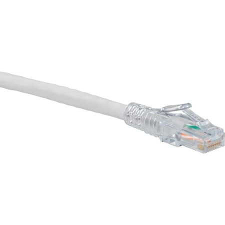 Leviton Extreme 6+ Patch Cord, Cat 6, 10 Ft, White, Slimline 6D460-10W