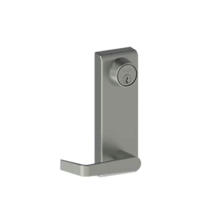 Hager 4700 Series Exit Trim, Cylinder Escutcheon, Withnell Lever Style, Right Hand Reverse, Requires a 39 47CE WTN RHR US32D