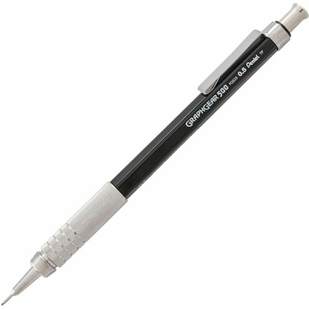 Pentel Of America PG525A GraphGear 500 Mechanical Drafting Pencil .5mm Black PG525A
