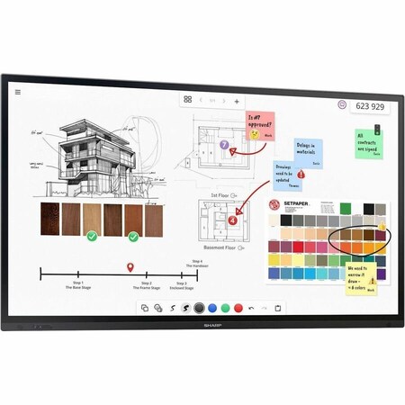 Sharp 86 CLASS AQUOS BOARD INTERACTIVE DISPLAY PN-LA862