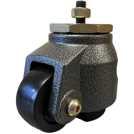 Hyw Products S-Type Leveling Casters Nylon Wheels 80S Top Plate With Bolt & Nut Included KC80S