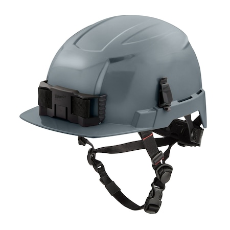 Milwaukee Tool BOLT Gray Front Brim Helmet with BOLT - Class E 48-73-1337